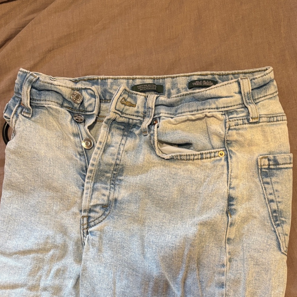 Wild Fable Light Blue High-Rise Jeans